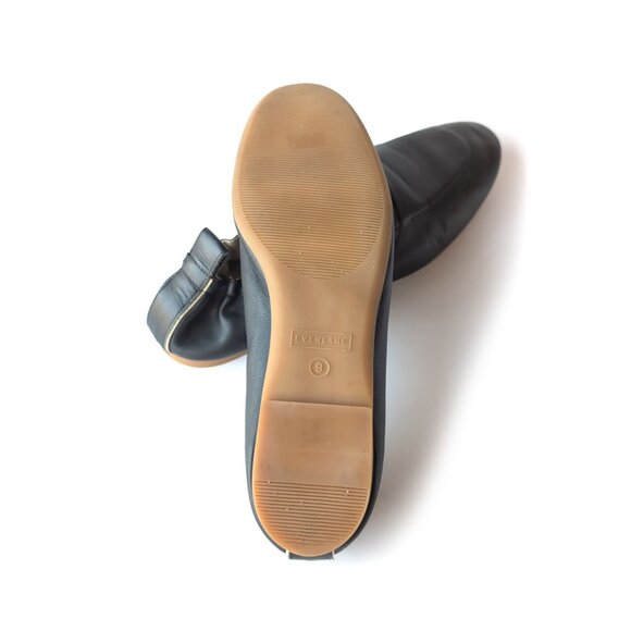 Everlane Day Glove Loafer Black Leather Womens size 8.5-9 - Picture 6 of 8